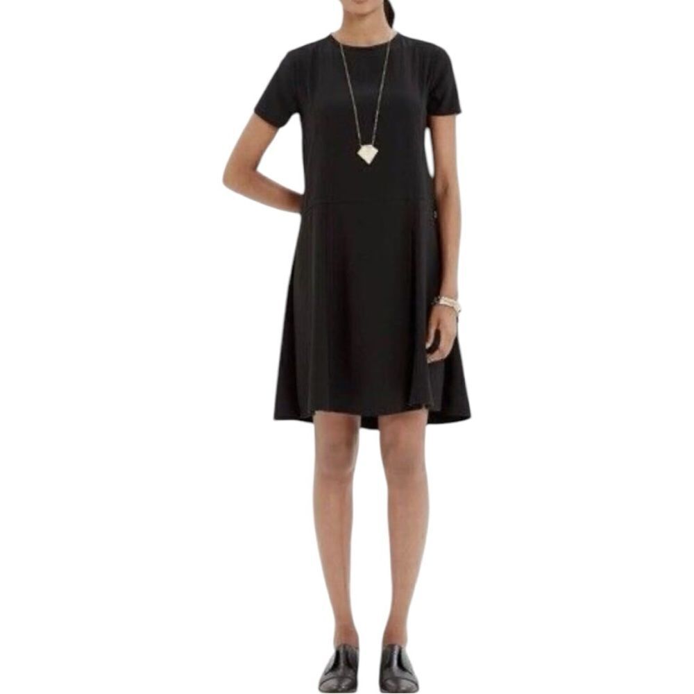 Madewell Tribune Black Dress Size 8
